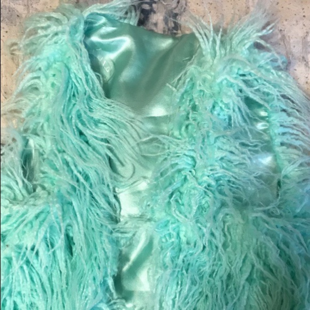 Team fur coat