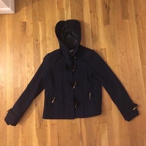 Elevenses navy wool jacket