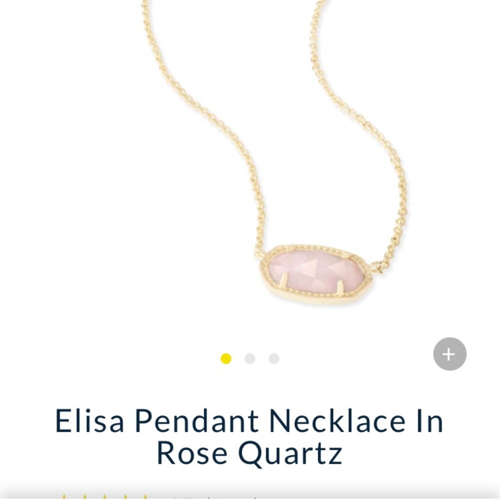 NWT Kendra Scott Elisa Pendant Necklace
