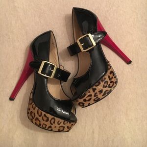 Steve madden platform heel sz. 5.5