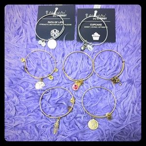 7 Alex and Ani bracelet bundle
