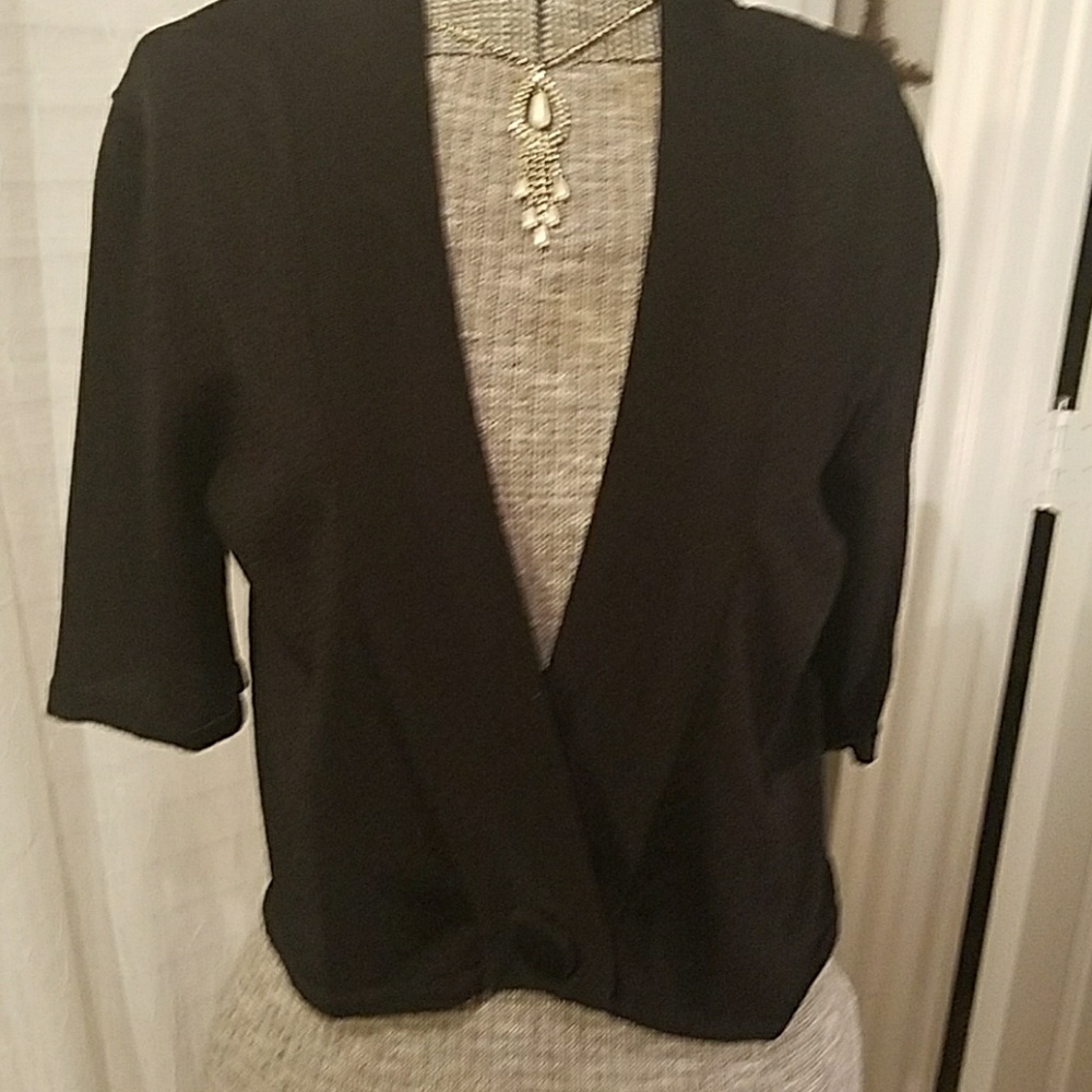 Black bolero shrug