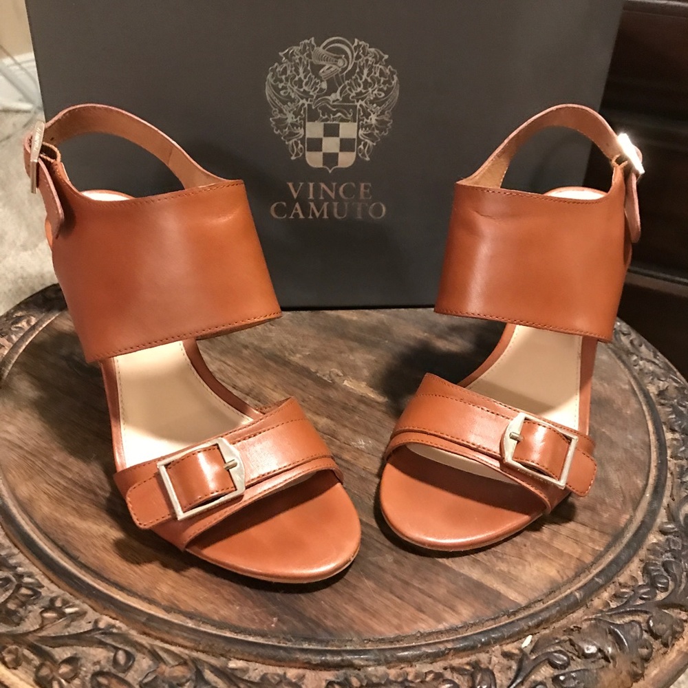 Vince Camuto Tobacco New Vachetta