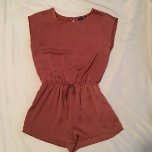 FOREVER 21: Slit-back romper