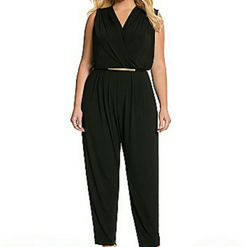 Lane Bryant Black jumpsuit 26/28
