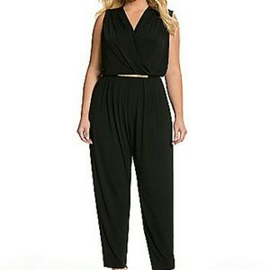 Lane Bryant Black jumpsuit 26/28