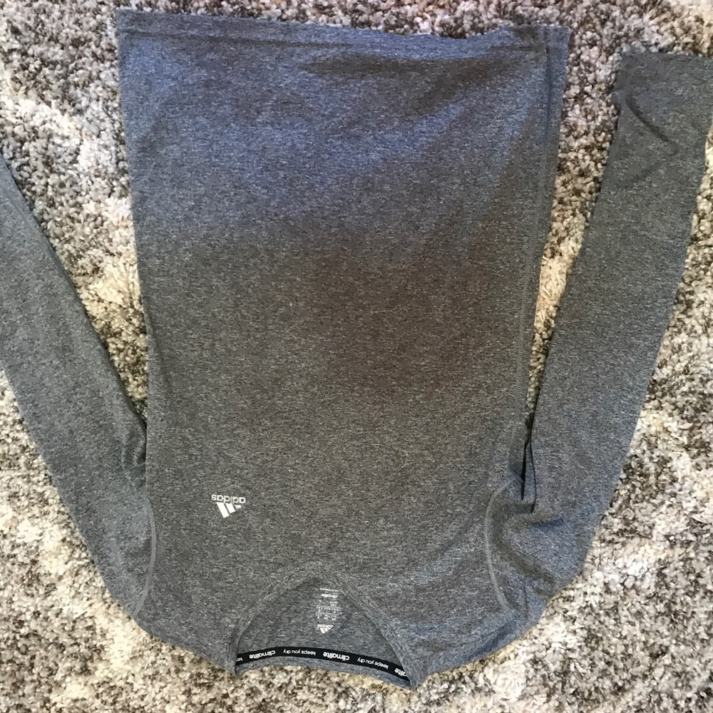 Adidas long sleeved fitted shirt