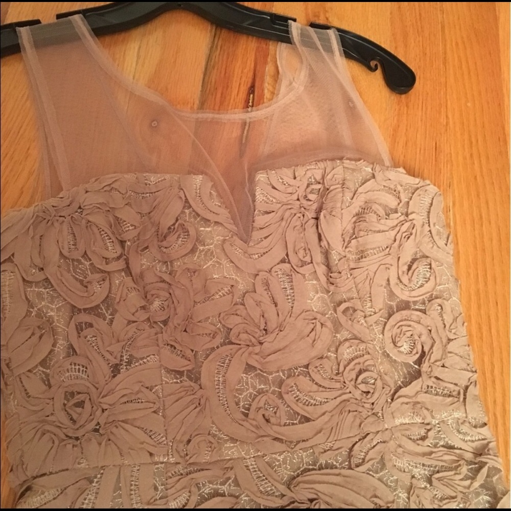BCBG Abigail Embroidered Cocktail Dress - Picture 4 of 5