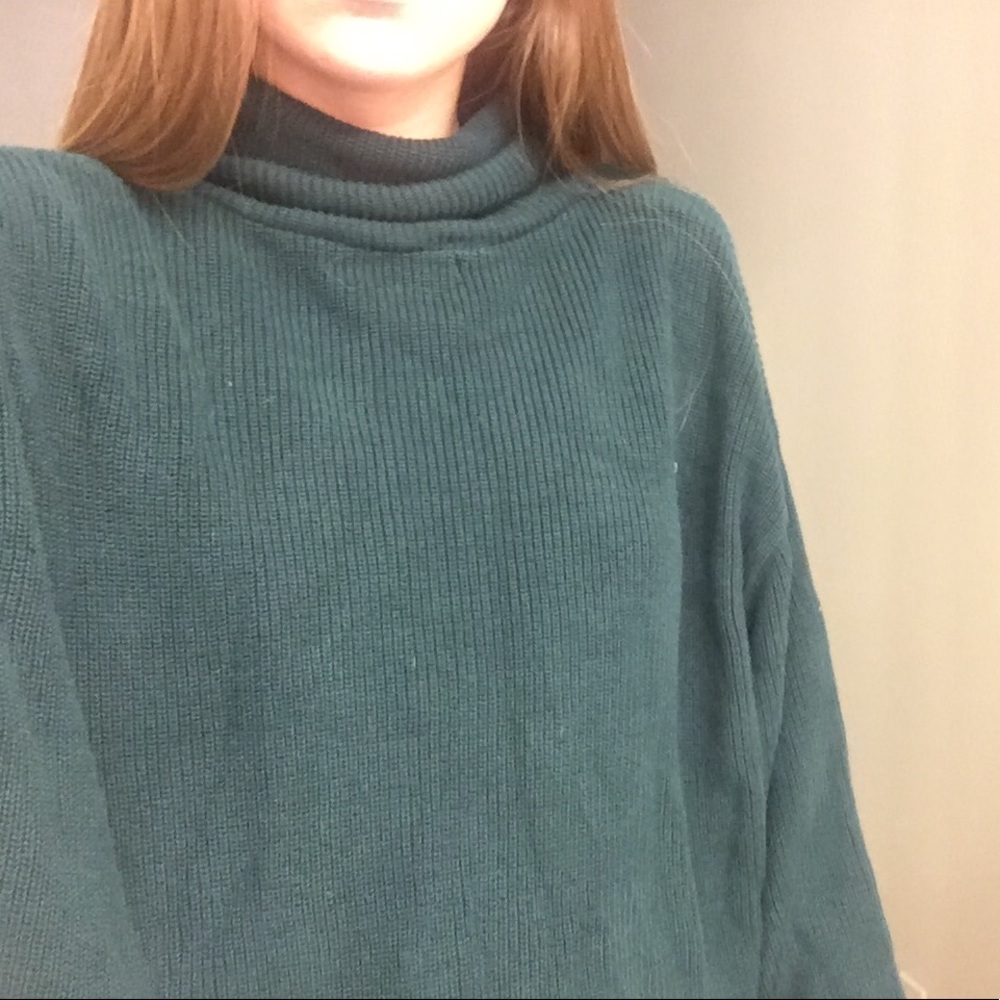 Forest Green Turtleneck
