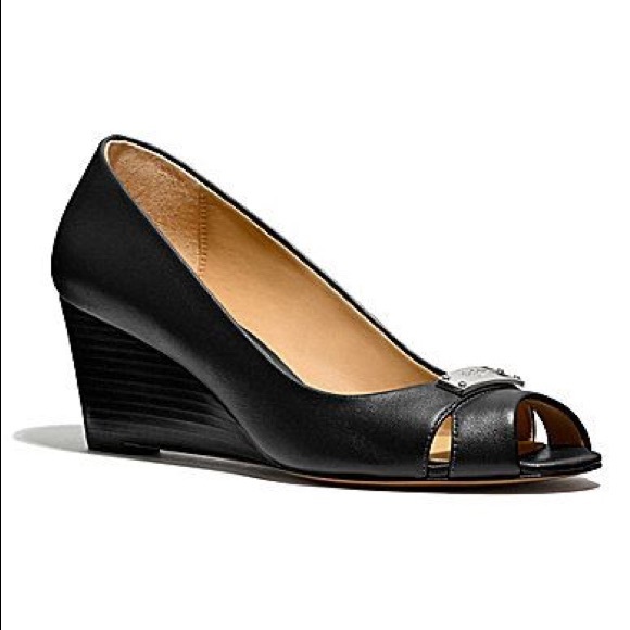 Coach Wedges - Black - Picture 3 of 3
