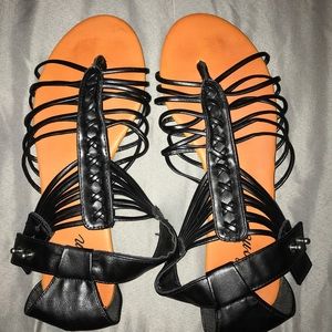 Black sandals