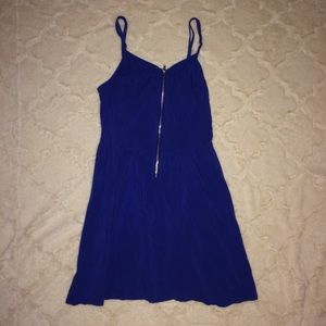 Blue mini/midi dress