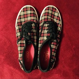 Super Cute Plaid Shoes