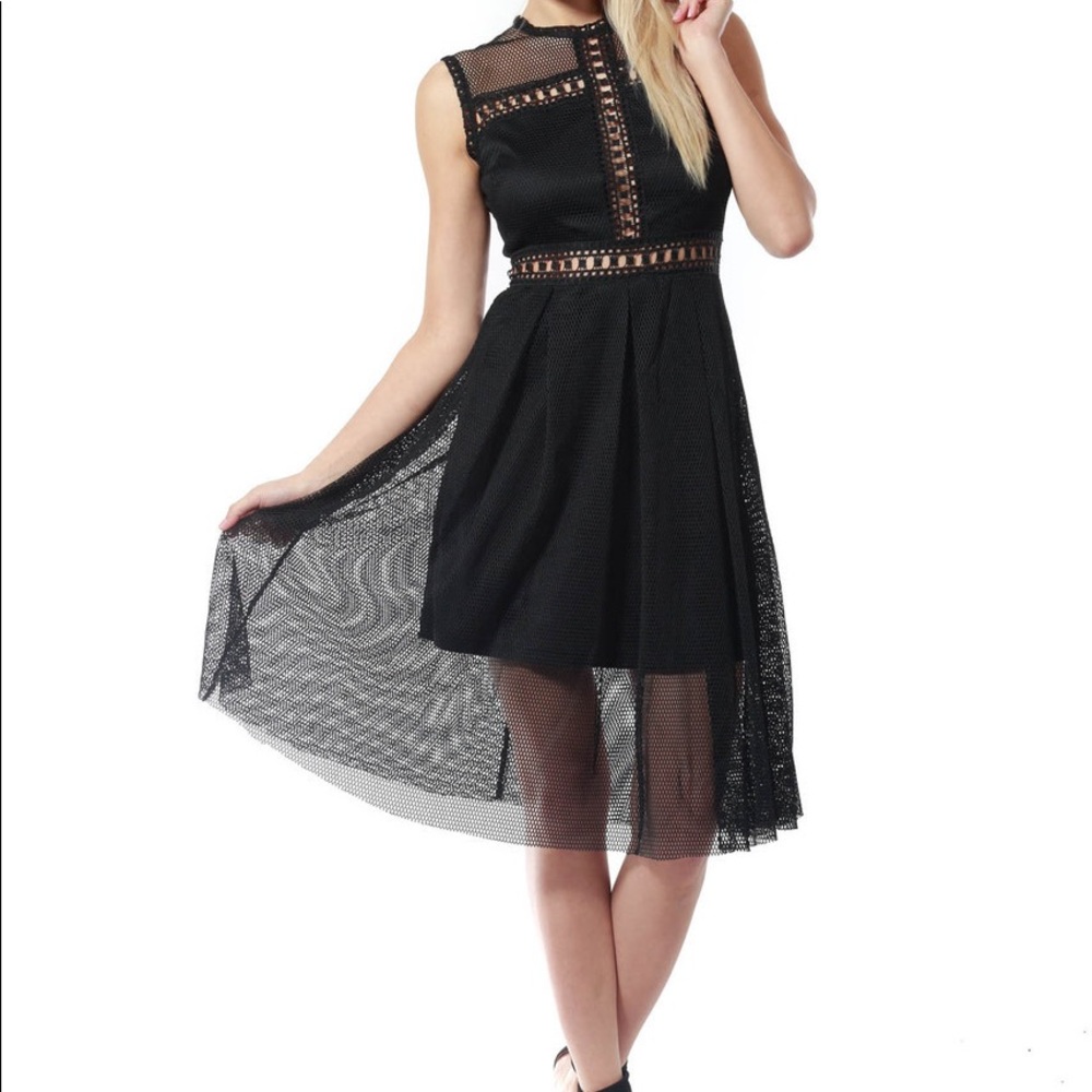Little Black Lace Dress