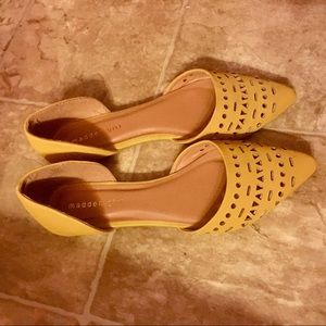 Madden Girl Cut Out Flats Size 8.5