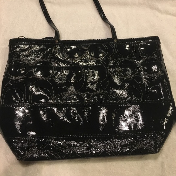 Black, Coach purse. VGUC! - Picture 3 of 7