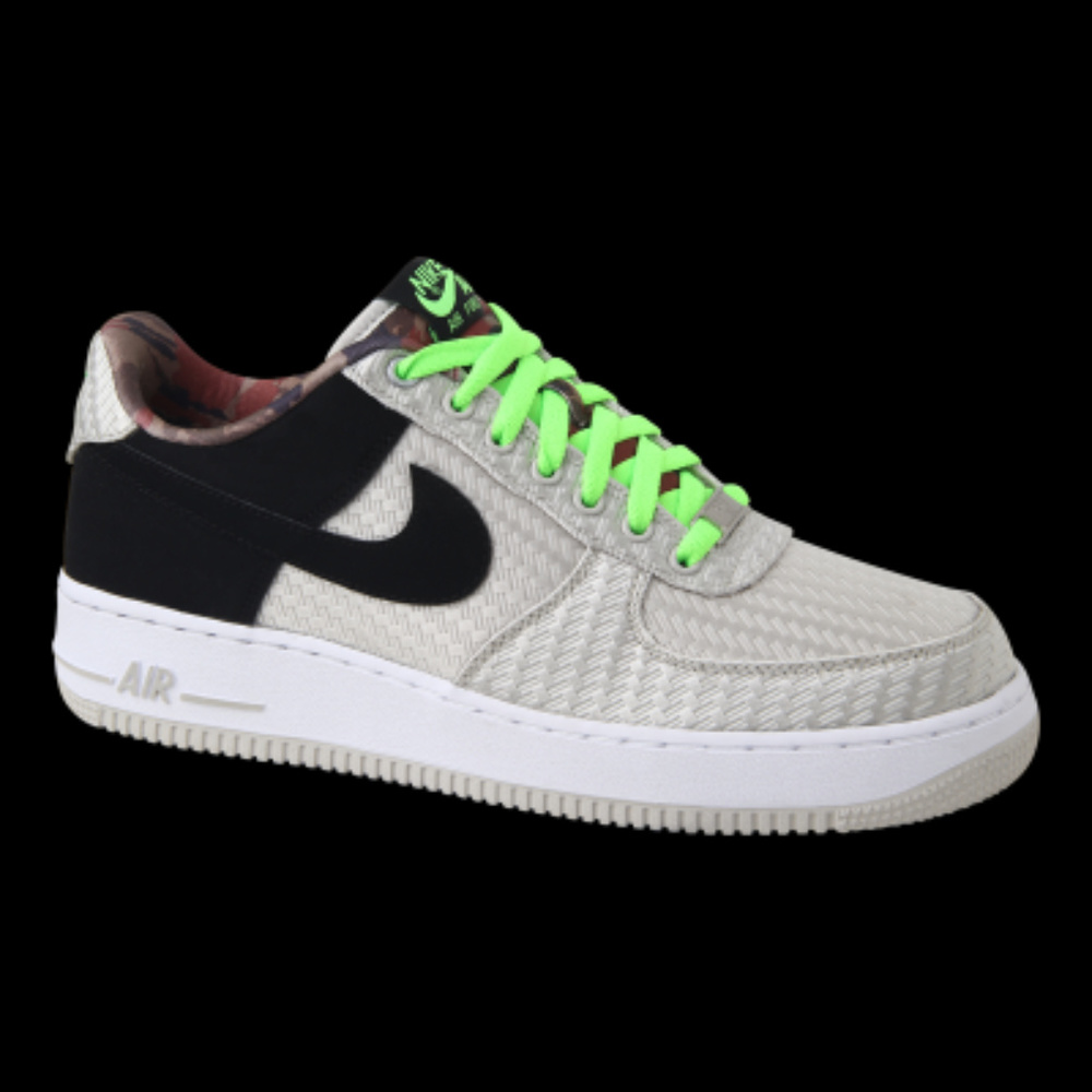 🆕MENS Nike Air Force 1 Low Mortar/Black/Lime 10