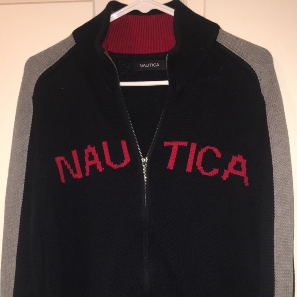 Full zip sweater