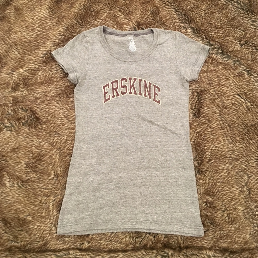 Vintage fitted college t shirt