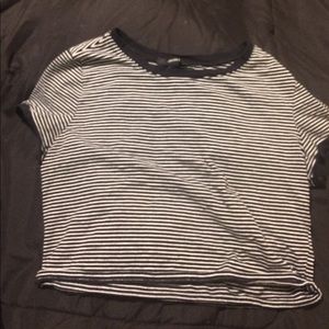 Striped crop top Large from Forever 21 worn twice.
