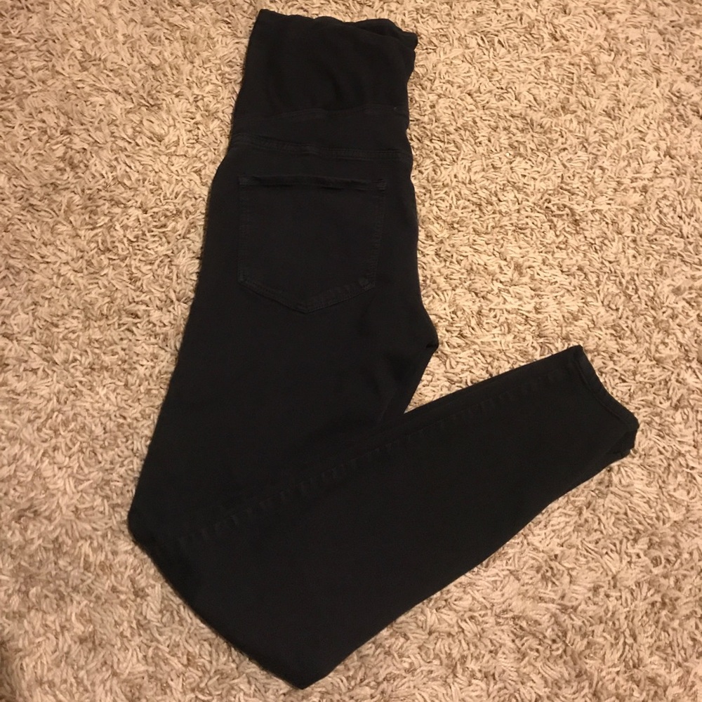 Black Skinny Maternity Jeans