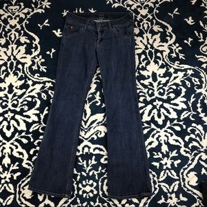 Hudson jeans classic boot cut flap pockets