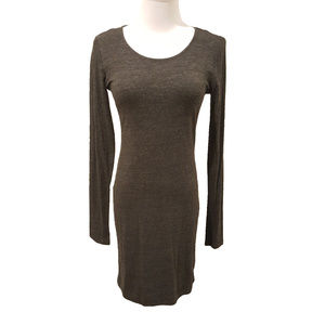 Women's H&M Basic Gray Jersey Dress Size XS NWT