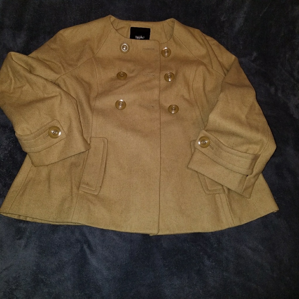 Ladies Mossimo wool peacoat