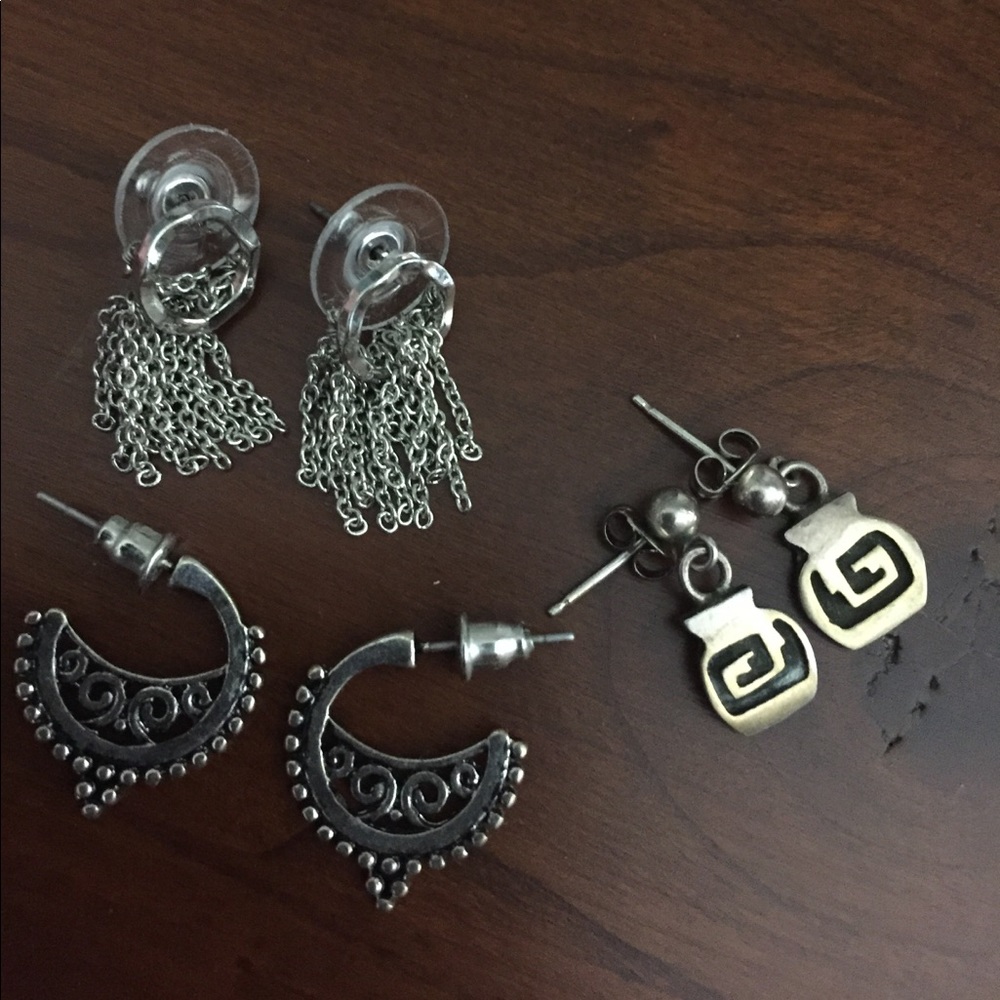 3 fun pair of earrings