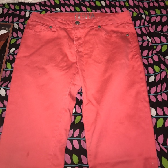 Coral Delias skinny jeans - Picture 2 of 4