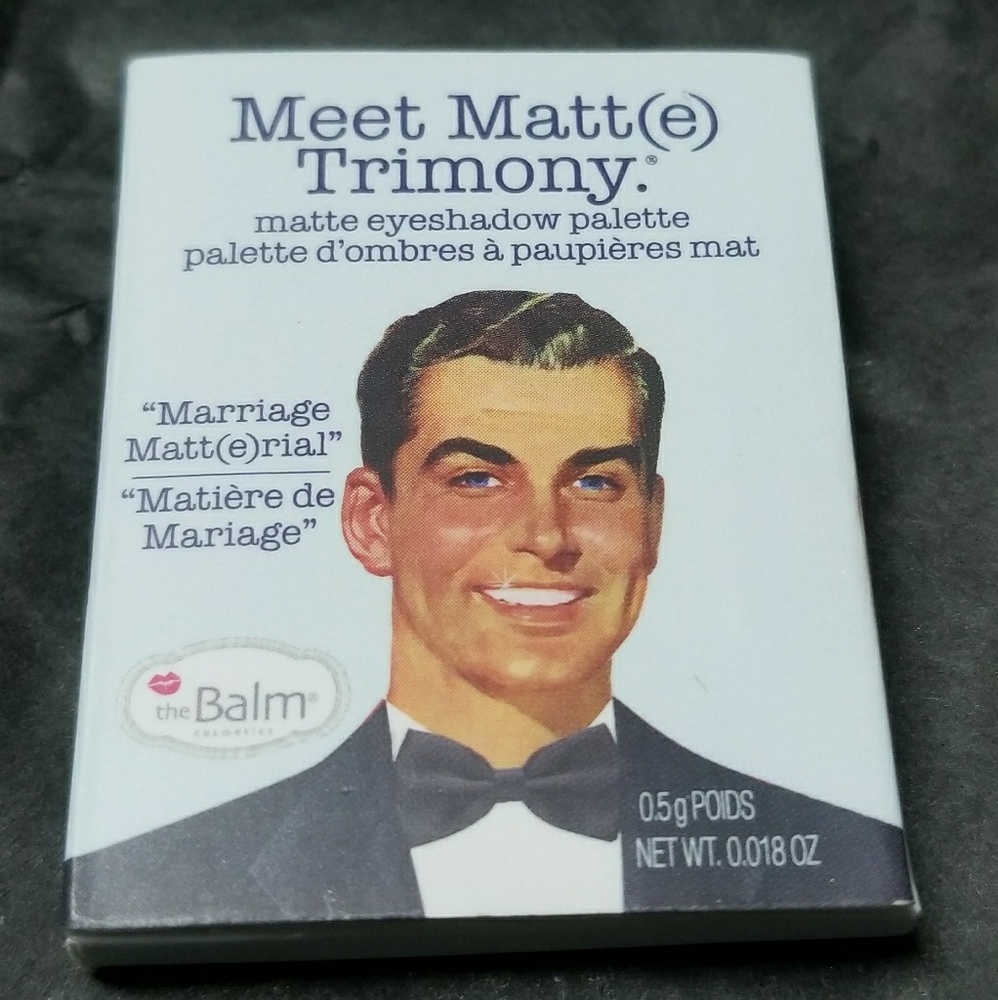 The Balm Meet Matt(e) Trimony eyeshadow sample