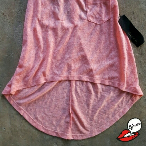 🎉CHLOE K🎉 High Low Racerback Tank - Picture 2 of 4