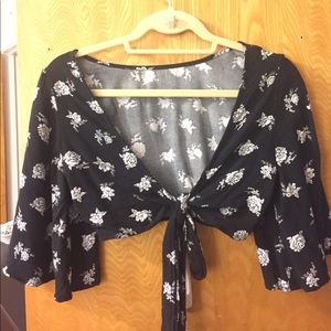 Flower Crop Top