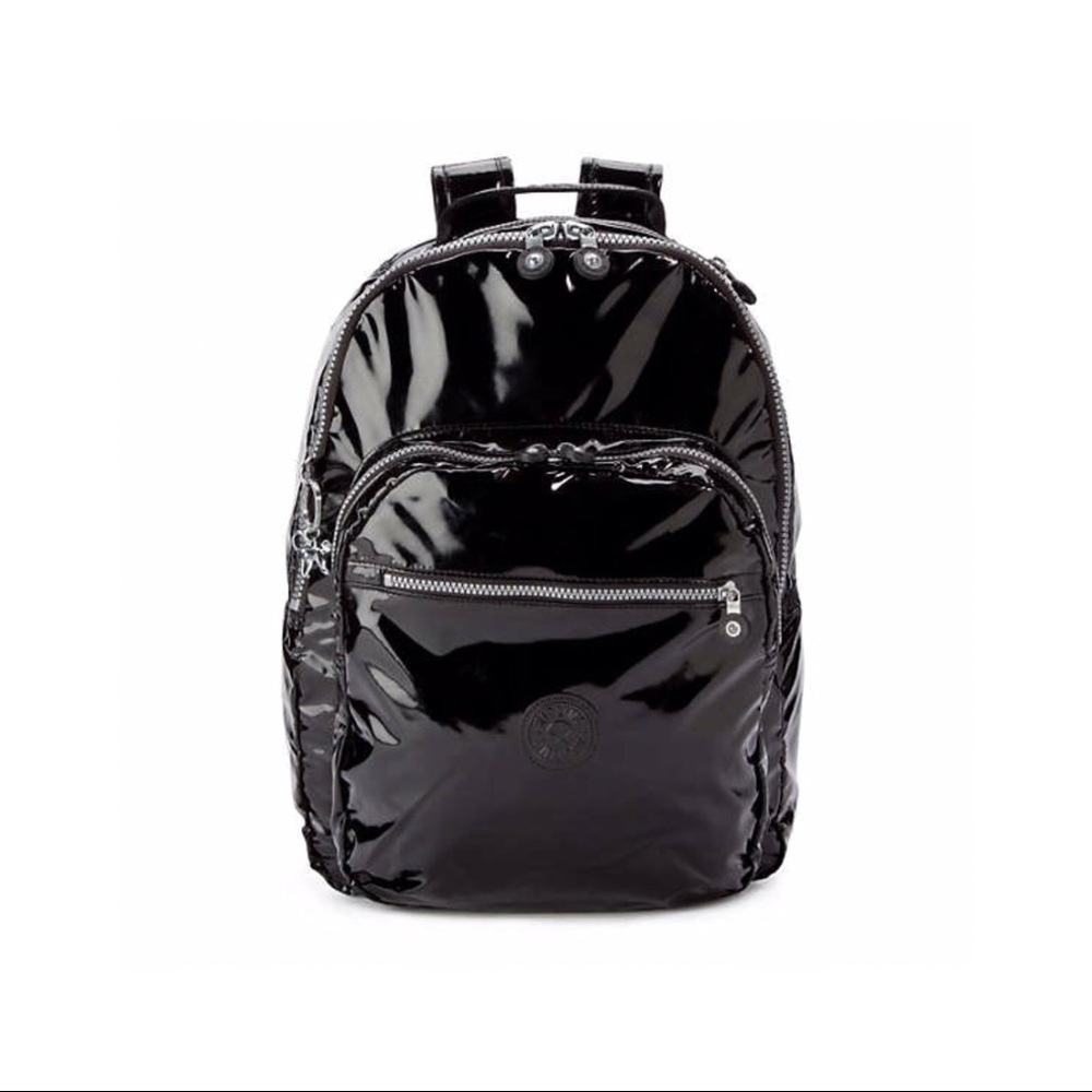 Kipling Seoul Large Patent Laptop Backpack