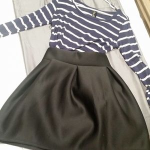 Love Culture Super Techno Skater Skirt