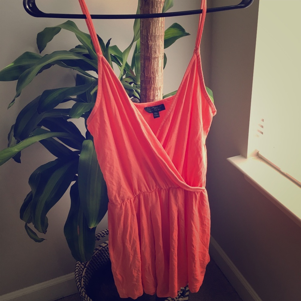 Peach Romper