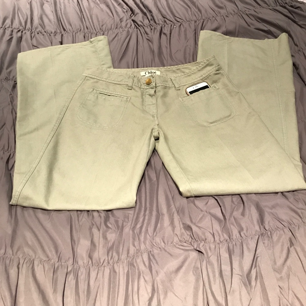 Chloé vintage flare pants size 42