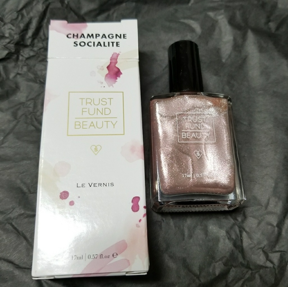 Trust Fund Beauty Nail Polish Champagne Socialite
