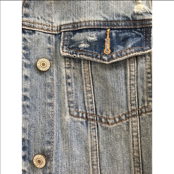 Denim Abercrombie vest - Picture 3 of 4