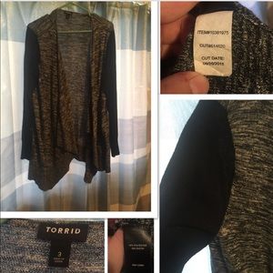 Long Torrid cardigan sweater. Perfect for fall!
