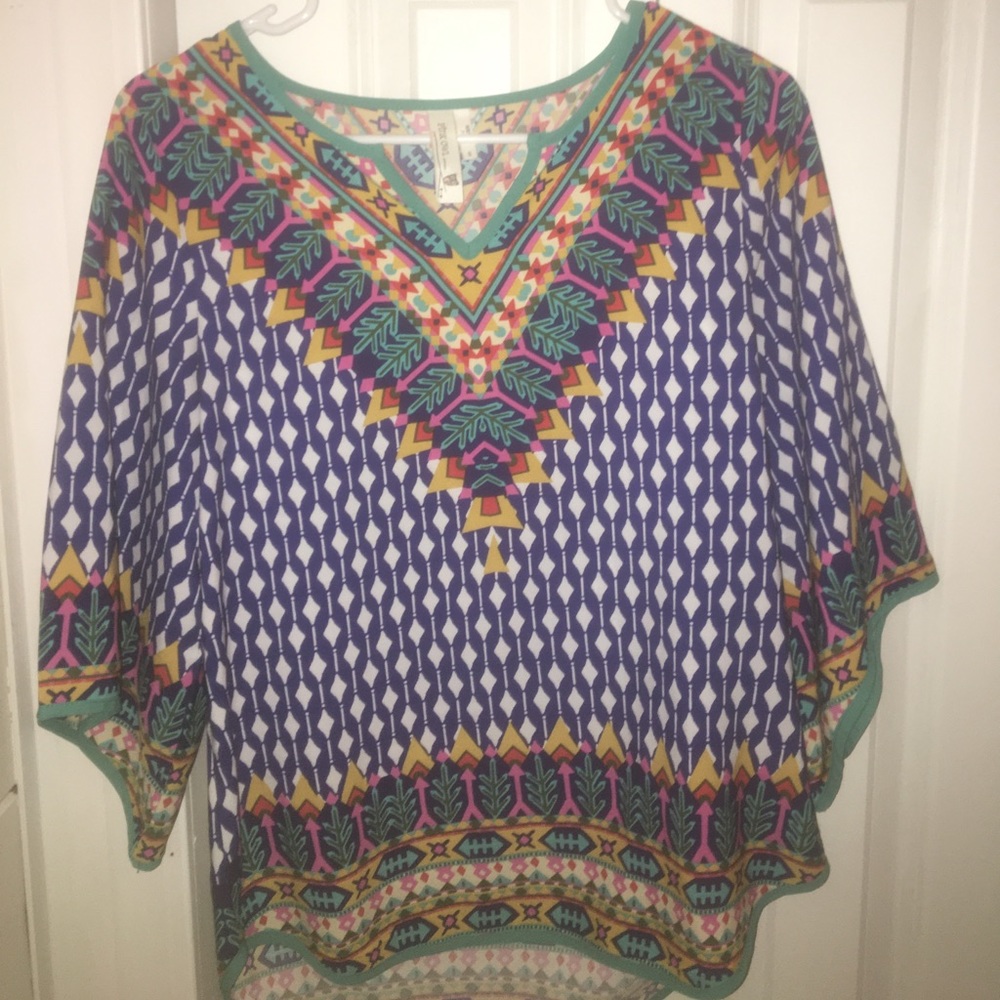 colorful blouse