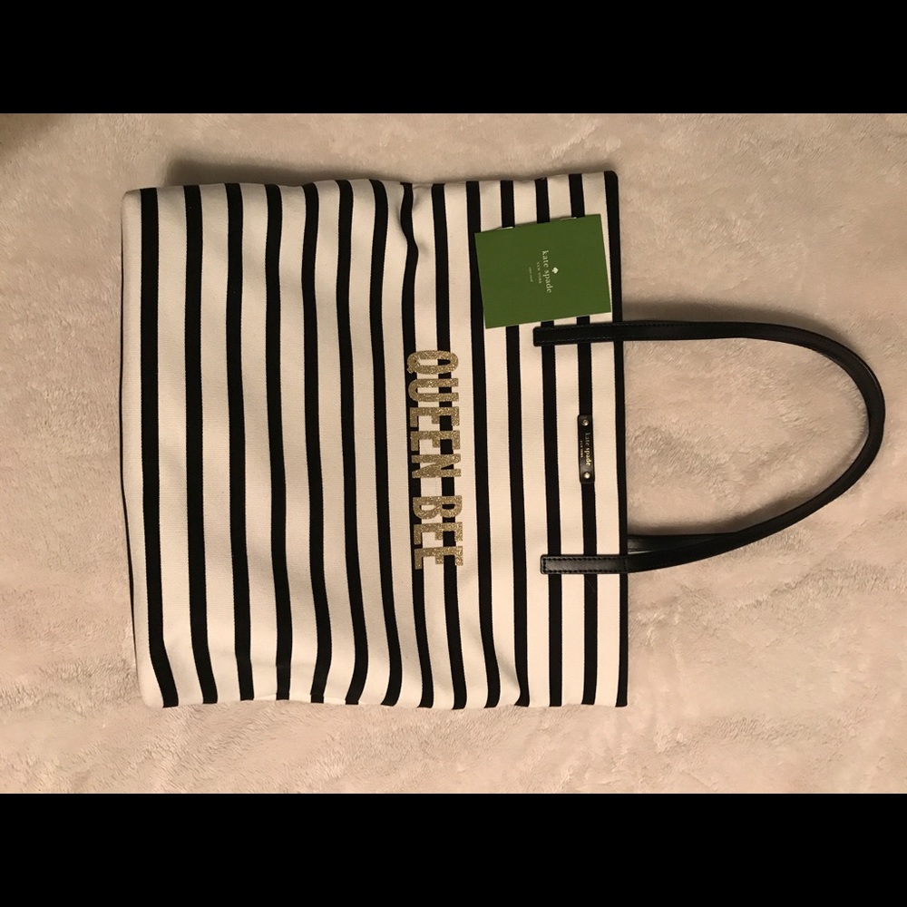 Kate Spade "Queen Bee" tote bag