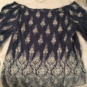 OFF THE SHOULDER TOP