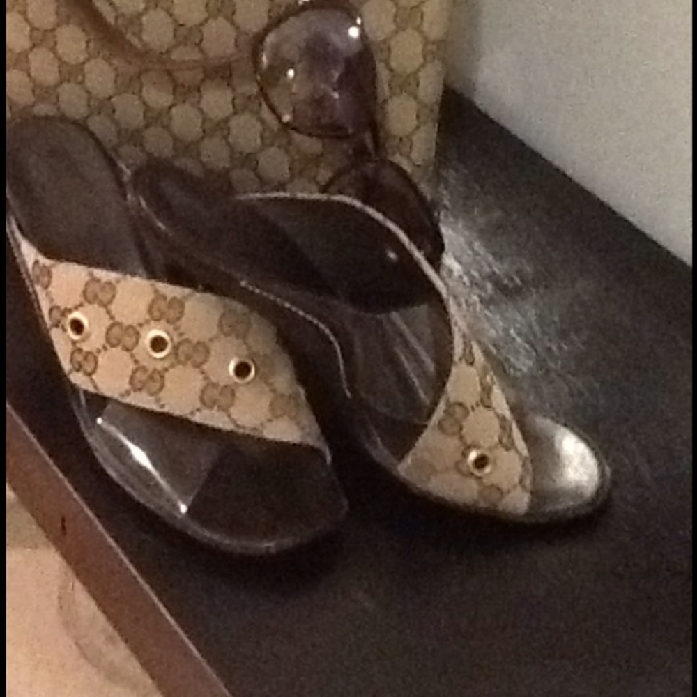 Authentic Gucci Slide Heel