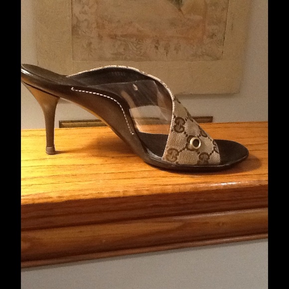 Authentic Gucci Slide Heel - Picture 2 of 6