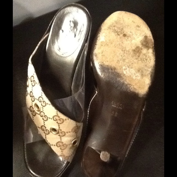 Authentic Gucci Slide Heel - Picture 4 of 6