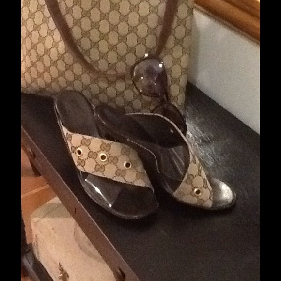 Authentic Gucci Slide Heel - Picture 5 of 6