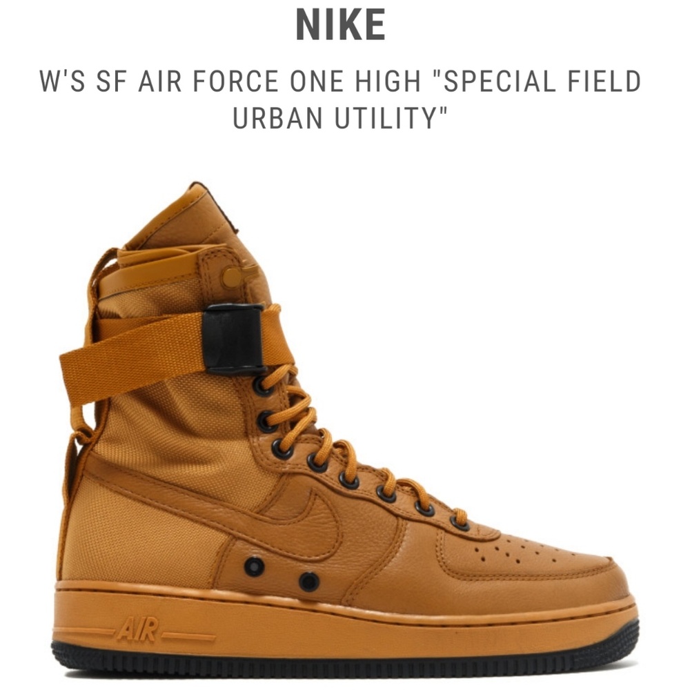 Af1 special forces sand sz 8 wmn