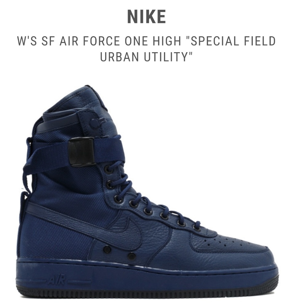 af1 special forces navy wmns sz 8, boys 6