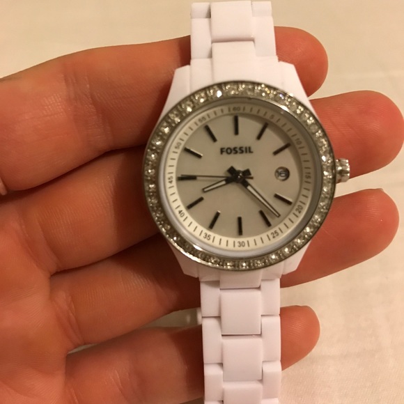 Fossil White Fashion Watch - Picture 2 of 3